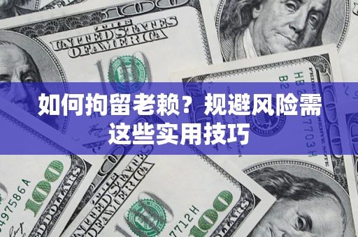 武汉如何拘留老赖？规避风险需这些实用技巧